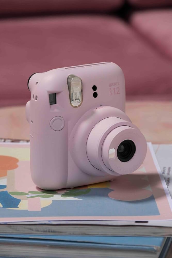 FUJIFILM instax mini 12 ピンク Amazon.com : FUJIFILM Instax Mini 12 Instant Camera, Blossom